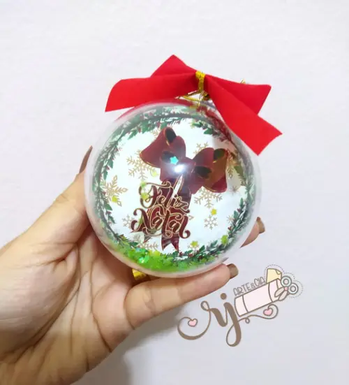 Arquivo de Corte Arte para Bola Esfera Natal (compre 1 Lv+10