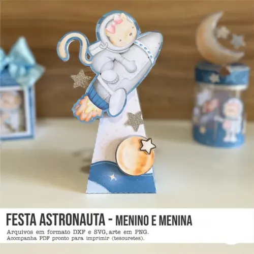 Arquivo de Corte Astronauta 24 ( Compre 1 Leve+10