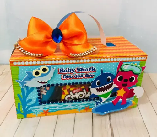 arquivo de corte baby shark bombom