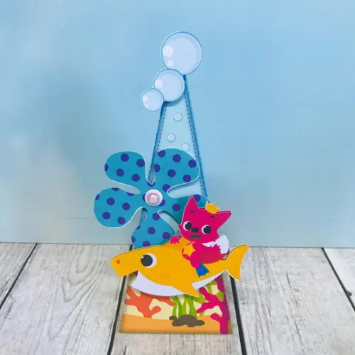 Arquivo de Corte Baby Shark Rosa 55 (compre 1 Leve+1