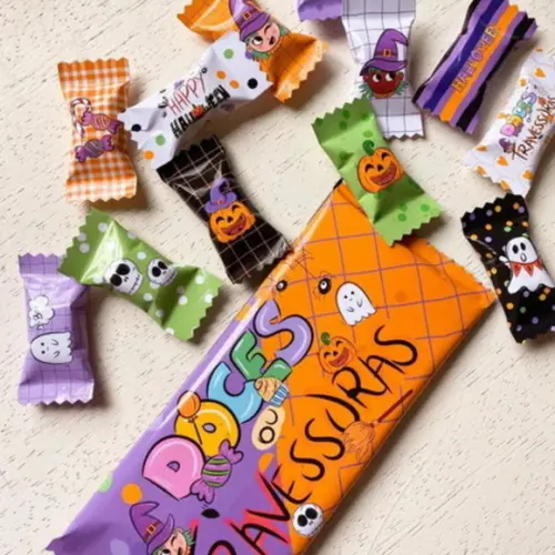 Arquivo de Corte Bala e Chocolate Halloween (compre 1 Lv+10