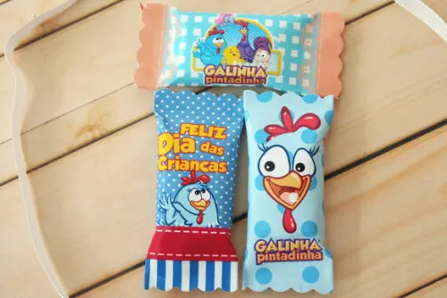 Arquivo De Corte Balinhas Galinha Pintadinha ( Leia A Descri