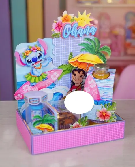 Arquivo de Corte Bandeja Stitch 6 (compre 1 Lev+11