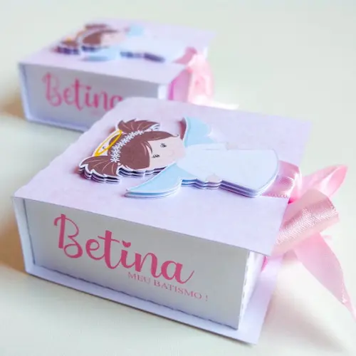 Arquivo de Corte Batizado Menina 5 (compre 1 Leve +5