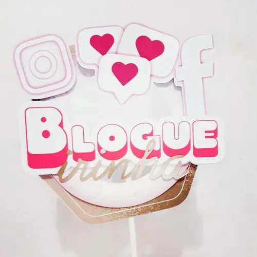 Arquivo de corte Blogueirinha 2 ( LEIA A DESCRIÇÃO