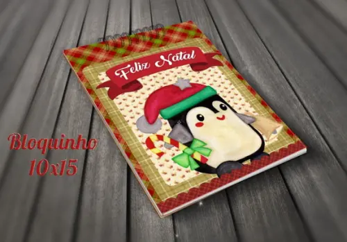 Arquivo de Corte Bloquinho de Natal ( Compre 1 Leve+5