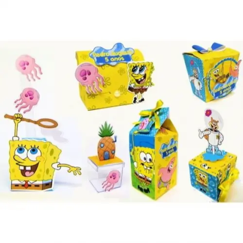 Arquivo de Corte Bob Esponja 12 (compre 1 Leve+10