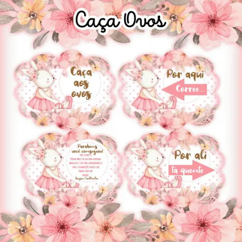 Arquivo de Corte Caça aos Ovos 40 (compre 1 Leve+11