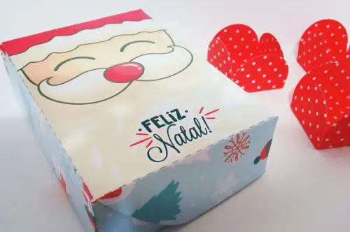 Arquivo de Corte Caixa 6 Doces Natal (compre 1 Leve+5