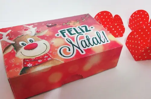 Arquivo de Corte Caixa 6 Doces Natal (compre 1 Leve+5
