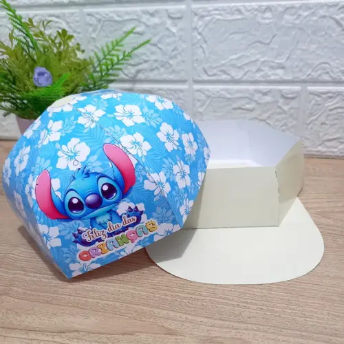 Arquivo de Corte Caixa Boné Stitch (compre 1 e Lv+11