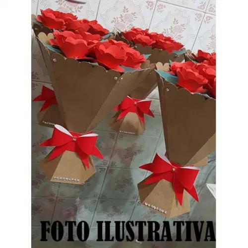 Arquivo de Corte Caixa Buque ( Compre 1 e Lev+10