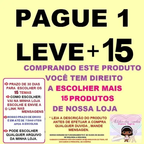 Arquivo de Corte Caixa Cenario Molde Limpo (compre 1 Leve+15