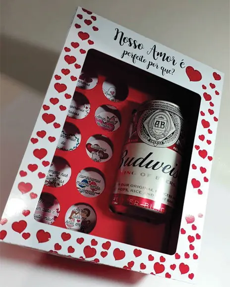 Arquivo de Corte Caixa Cerveja + Docinho Amor ( Leia a Descr