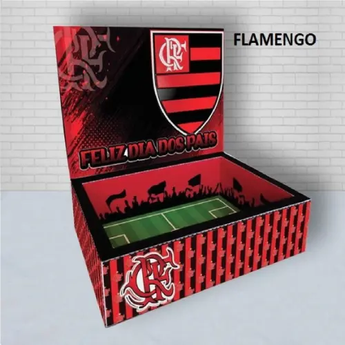 Arquivo de Corte Caixa Cesta com Tampa Time(compre 1 Leve+5