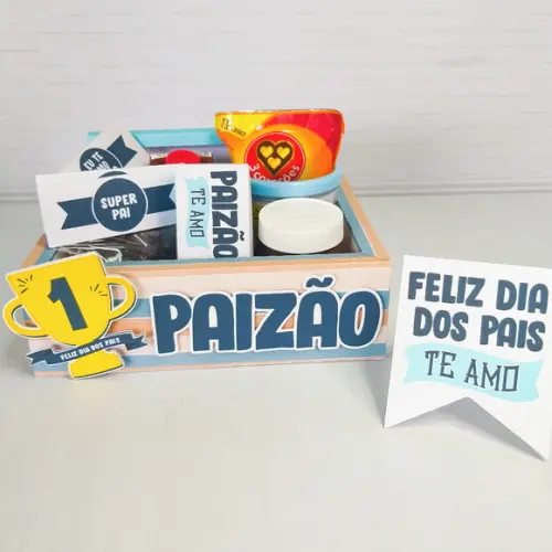 arquivo de corte caixa cesta paizão ( LEIA O DETALHE)