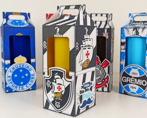 Arquivo de Corte Caixa Copo Long Drink Times ( compre 1 e Lev+5