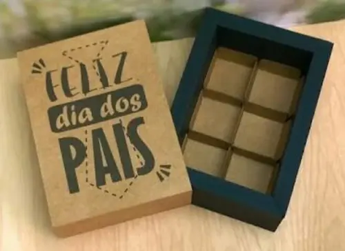 Arquivo de Corte Caixa Deslizante Pais (compre 1 Leve+10