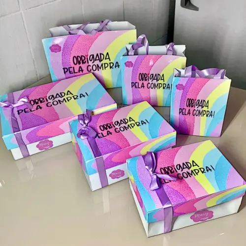 Arquivo de Corte Caixa e Sacola Entrega ( Compre 1 e Lev+11
