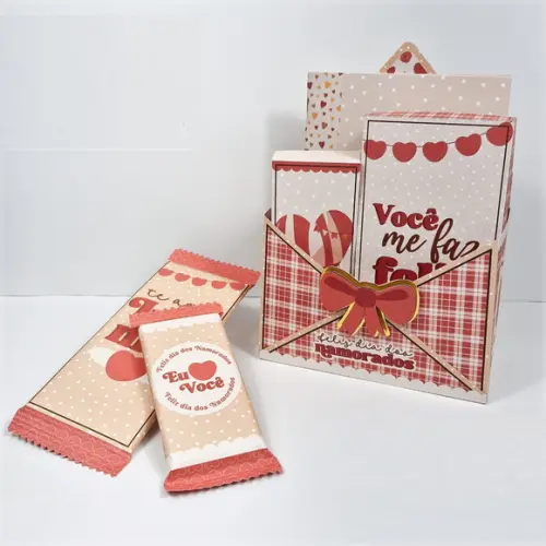 Arquivo de Corte Caixa Envelope Namorados 25 (compre 1 Lv+11