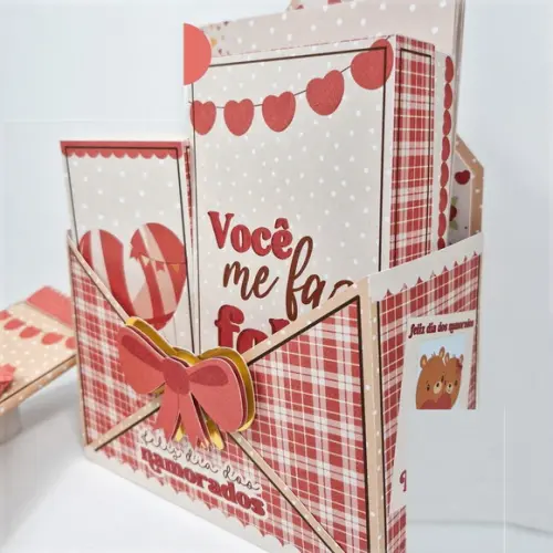 Arquivo de Corte Caixa Envelope Namorados 25 (compre 1 Lv+11