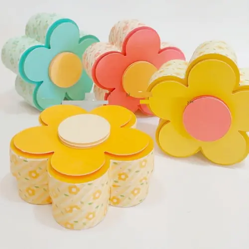 Arquivo de Corte Caixa Flor (compre 1 Leve+10