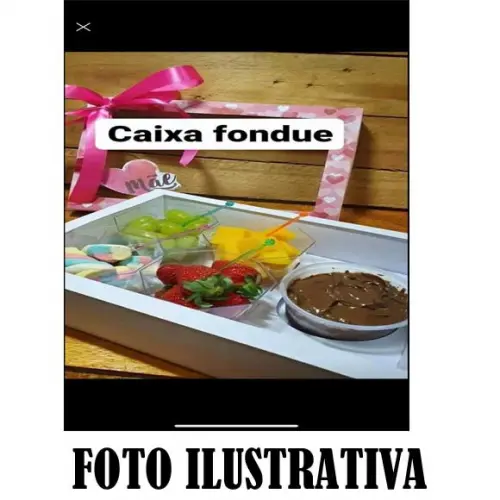 Arquivo de Corte Caixa Fondue pdf ( Leia a Descrição)
