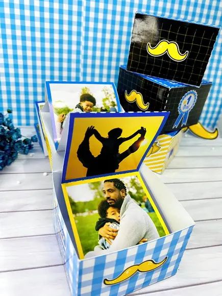 Arquivo de Corte Caixa Foto Lembrança Pais 1 (compre 1 e Lv+