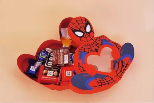 Arquivo de Corte Caixa Homem Aranha 1 (compre 1 Lev+11