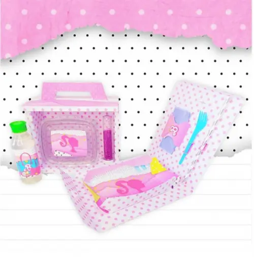 Arquivo de Corte Caixa Lancheira Barbie ( Compre 1 e Leve+10