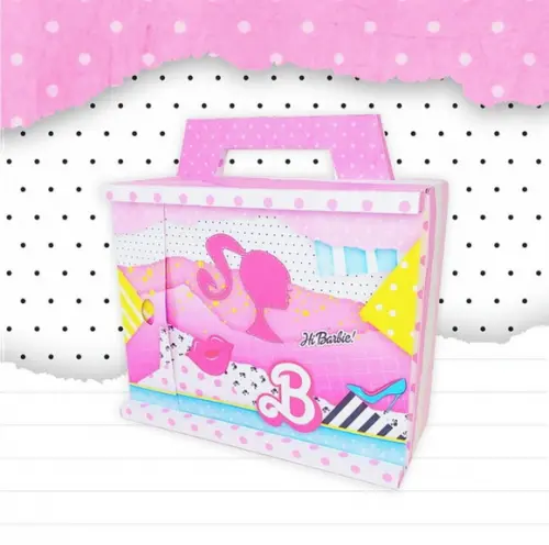 Arquivo de Corte Caixa Lancheira Barbie ( Compre 1 e Leve+10