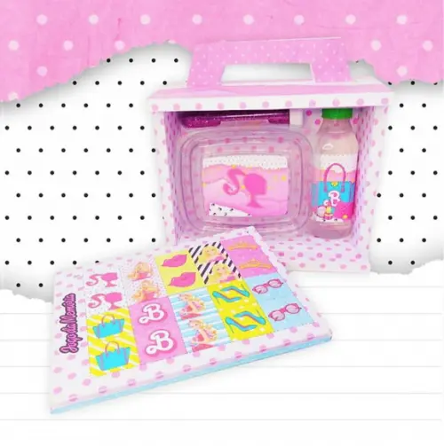 Arquivo de Corte Caixa Lancheira Barbie ( Compre 1 e Leve+10