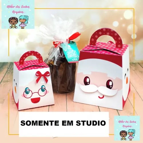 Arquivo de Corte Caixa Natal 2021 - 47 (compre 1 e Leve+10