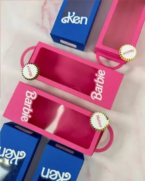 Arquivo de Corte Caixa Paleta Barbie e Ken(compre 1 Leve +10
