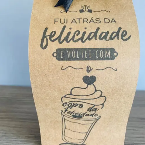 Arquivo de Corte Caixa para Copo da Felicidade ( Leia a Desc