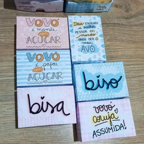 Arquivo de Corte Caixa para Doces Avós 2 ( Compre 1 Leve+10