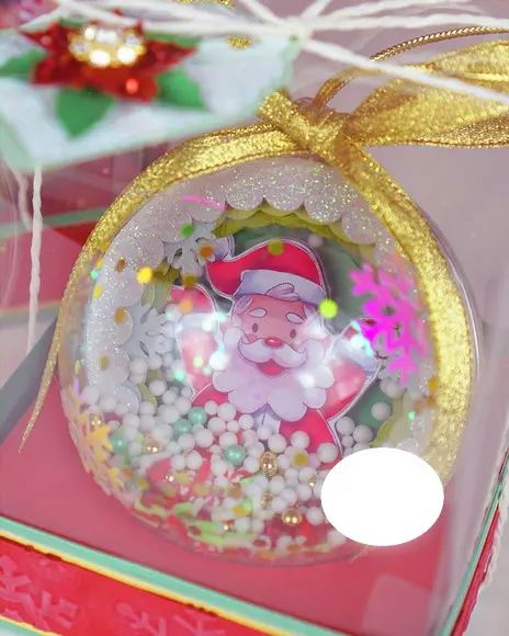 Arquivo de Corte Caixa para Esfera Natal 9 (compre 1 Lev+11