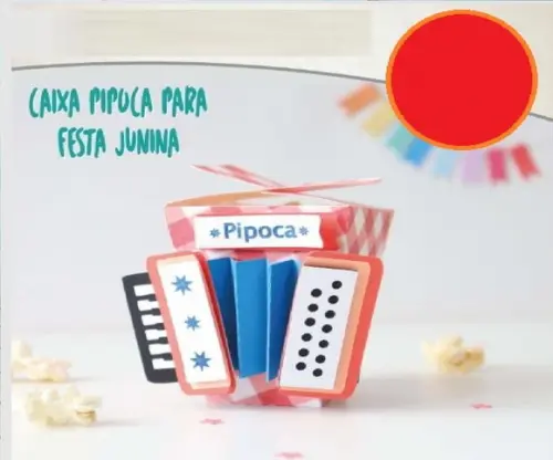 Arquivo de corte Caixa sanfona pipoca e Pescaria ( LEIA A DE