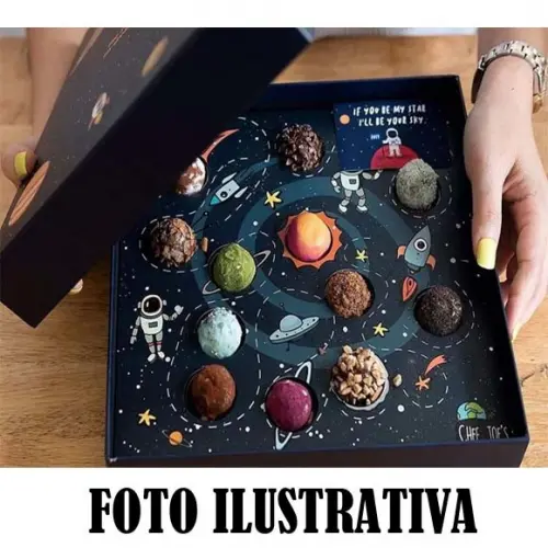 Arquivo de Corte Caixa Sistema Solar (compre 1 Leve+10