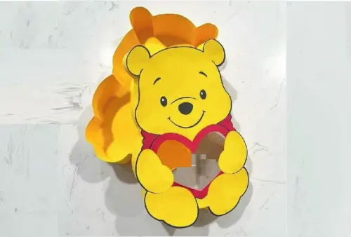 Arquivo de Corte Caixa Ursinho Pooh 1 (compre 1 Lev+11