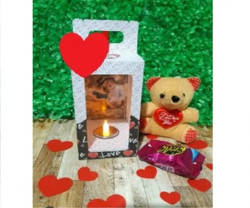 Arquivo de corte Caixa vela dia dos namorados ( compre 1 e lv+5