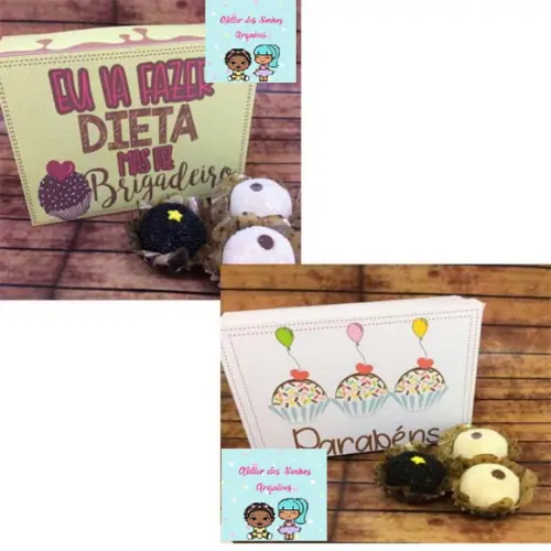 arquivo de corte caixas brigadeiro ( LEIA A DESCRIÇÃO)