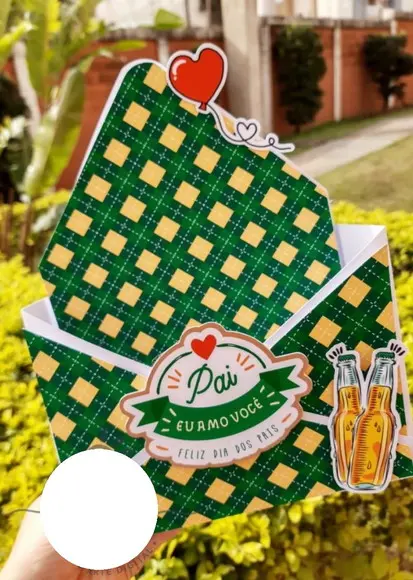Arquivo de Corte Caixas Envelope Dia dos Pais (compre 1 e L+