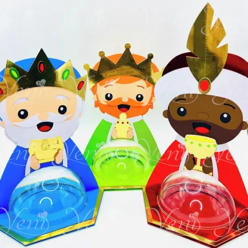 Arquivo de Corte Caixas os 3 Reis Magos (compre 1 Lev+11