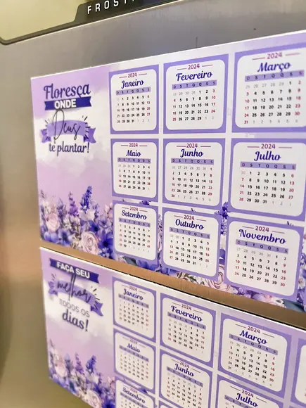 Arquivo de Corte Calendário 2024 - 3 (compre 1 Leve+5