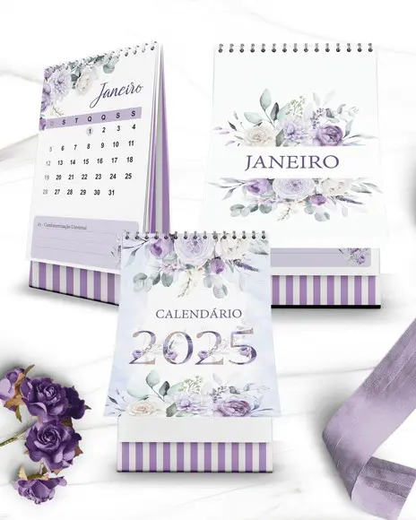 Arquivo de Corte Calendário 2025-6 (compre 1 Leve+11