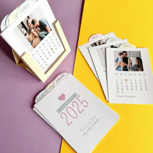 Arquivo de Corte Calendário 2025-3 (compre 1 Leve+11