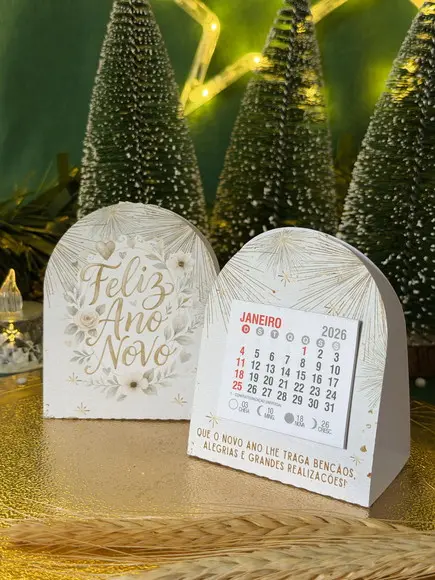 Arquivo de Corte Calendário 26-2 (compre 1 Lev+11