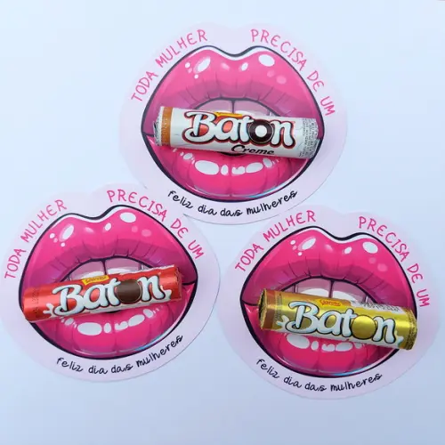 Arquivo de Corte Card Baton Dia das Mulheres (compre 1 Lv+11