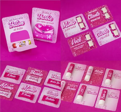 Arquivo de Corte Cards e Balinha Barbie 2 ( Compre 1 e Lv+11
